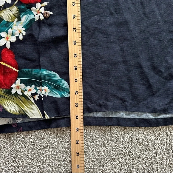 Two Palms Aloha Hawaiian Floral Rayon Shirt 2XL - Picture 9 of 9